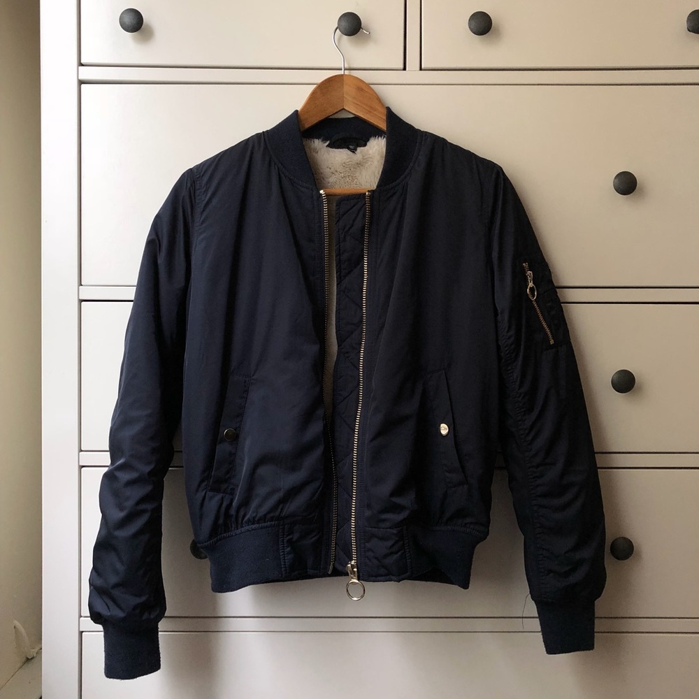 Top shop bomber jacket